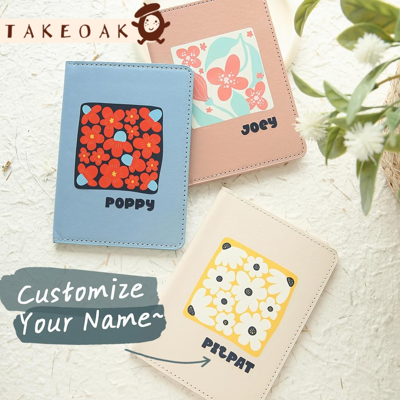 Travel Accessories Pink - Customized Name Passport Cover Personalized Passport