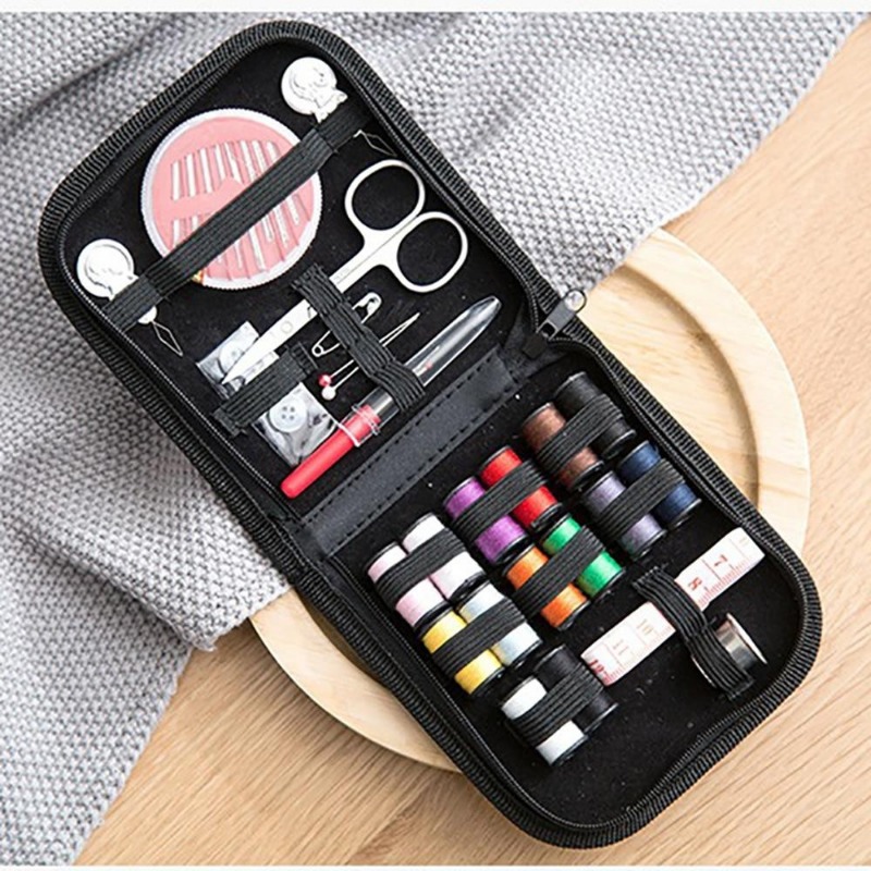 Travel Accessories Kit Bag - Portable 10Pcs/set Sewing Kit Mini Travel