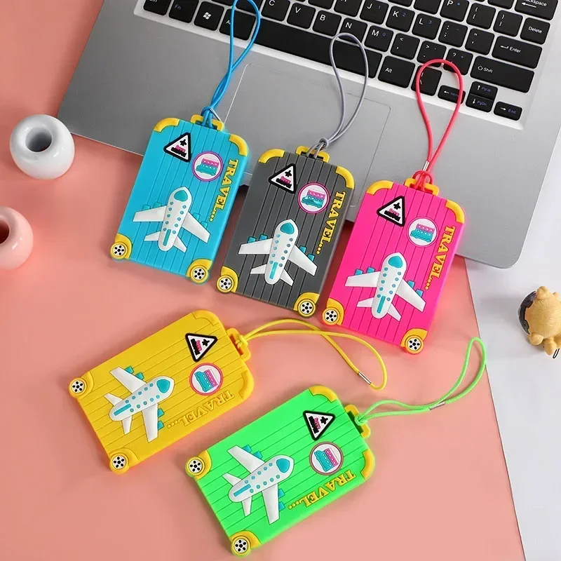 Travel Accessories Luggage Straps - Portable PVC Luggage Tag Travel Accessories