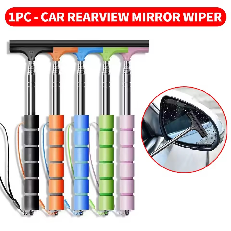 Travel Accessories In Car - Rearview Mirror Windscreen Wiper Retractable Portable