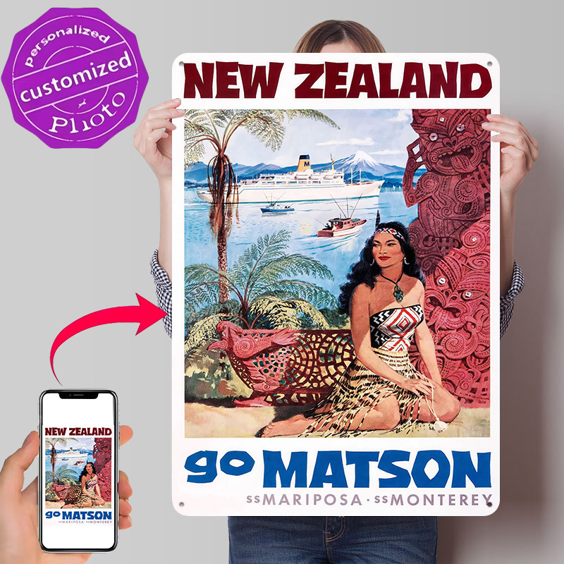 Travel Accessories New Zealand - New Zealand Travel 3D Texture Printed