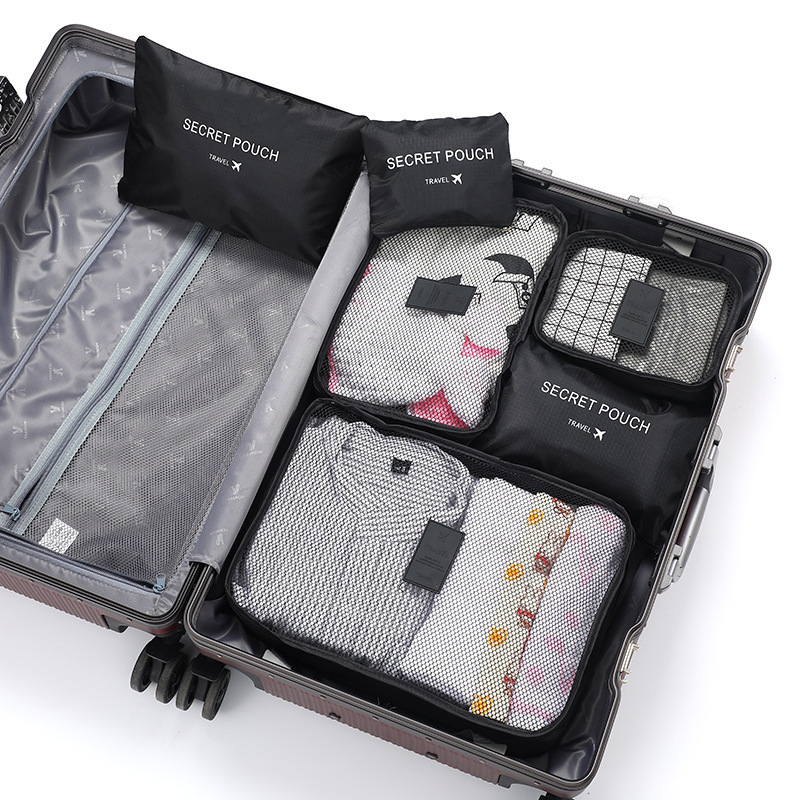 Travel Accessories Kit Bag - 6 Set Travel Storage Bags Small