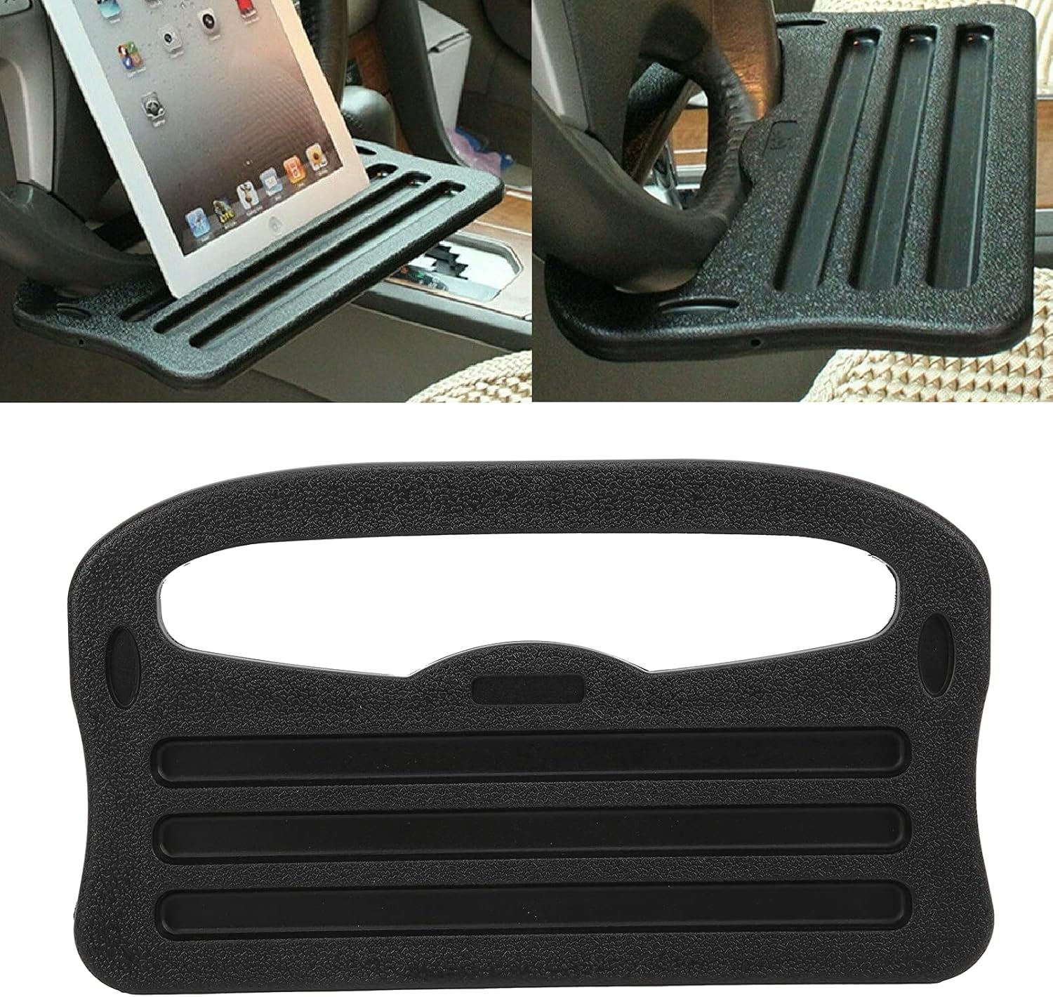 Travel Accessories In Car - 2in1 Car Steering Wheel Tray Auto
