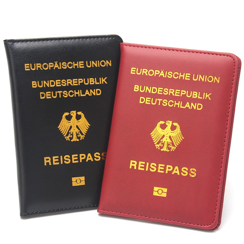 Travel Accessories Pink - Germany Passport Cover Women Pink German