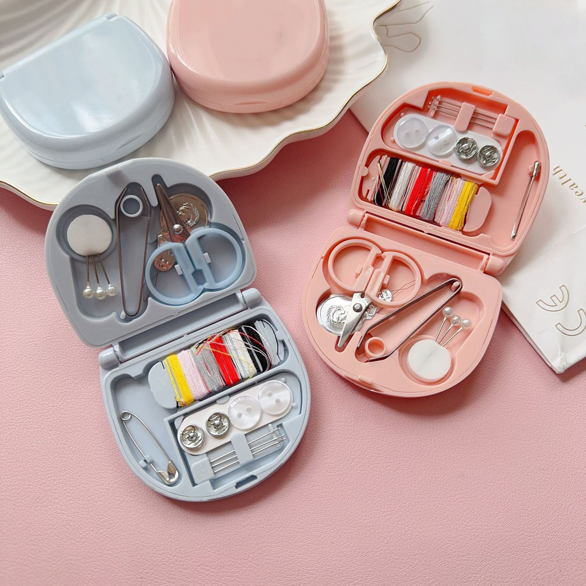 Travel Accessories To Sew - Mini Manual Sewing Machine Kits Portable
