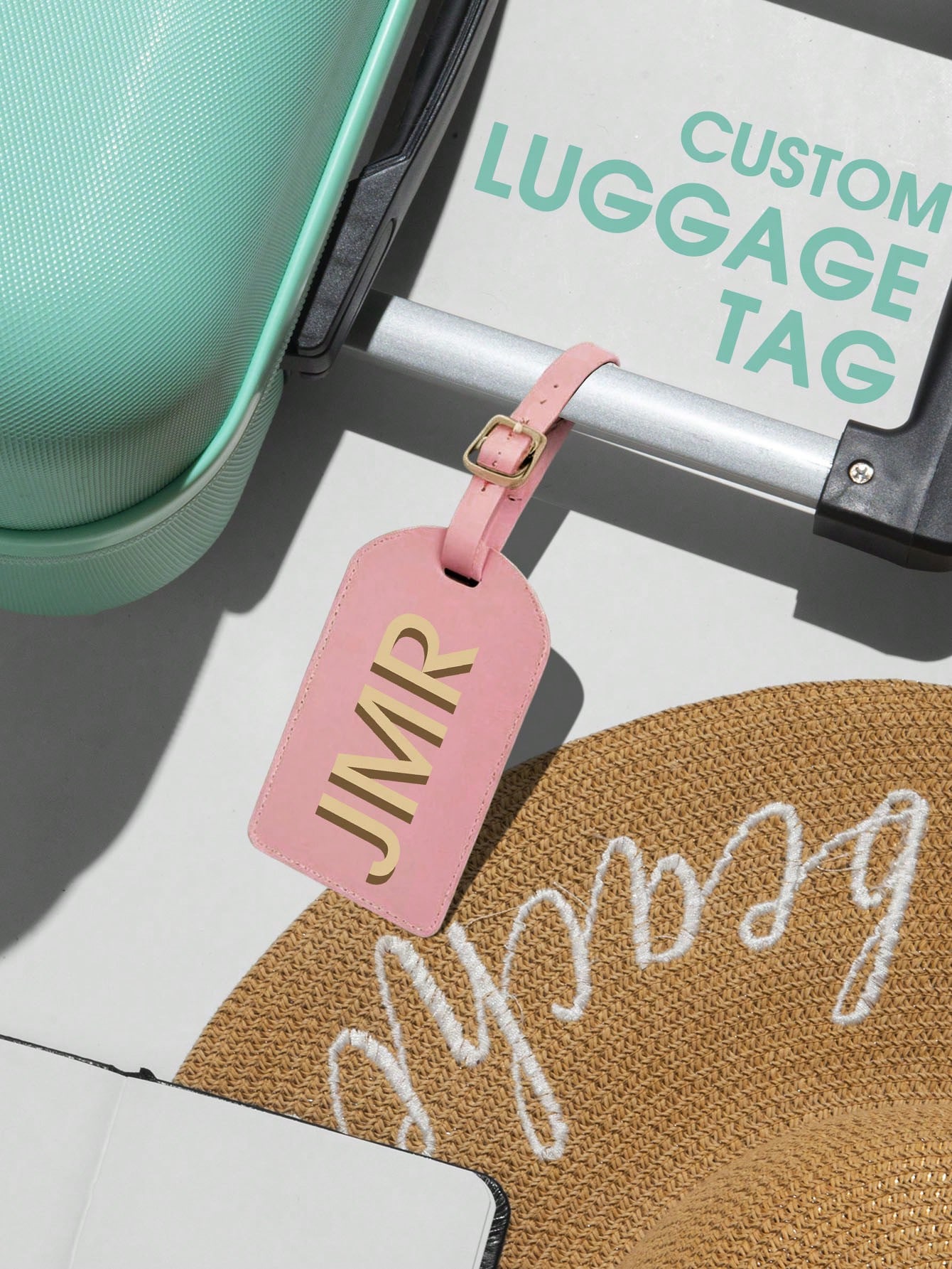 Personalized Initial Luggage T - Travel Accessories Baby recension och pris