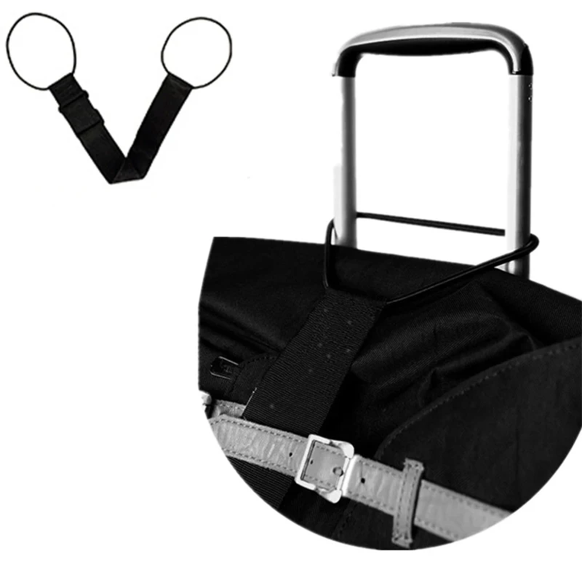 Adjustable Luggage Add A Bag S - Travel Accessories Luggage Straps recension och pris
