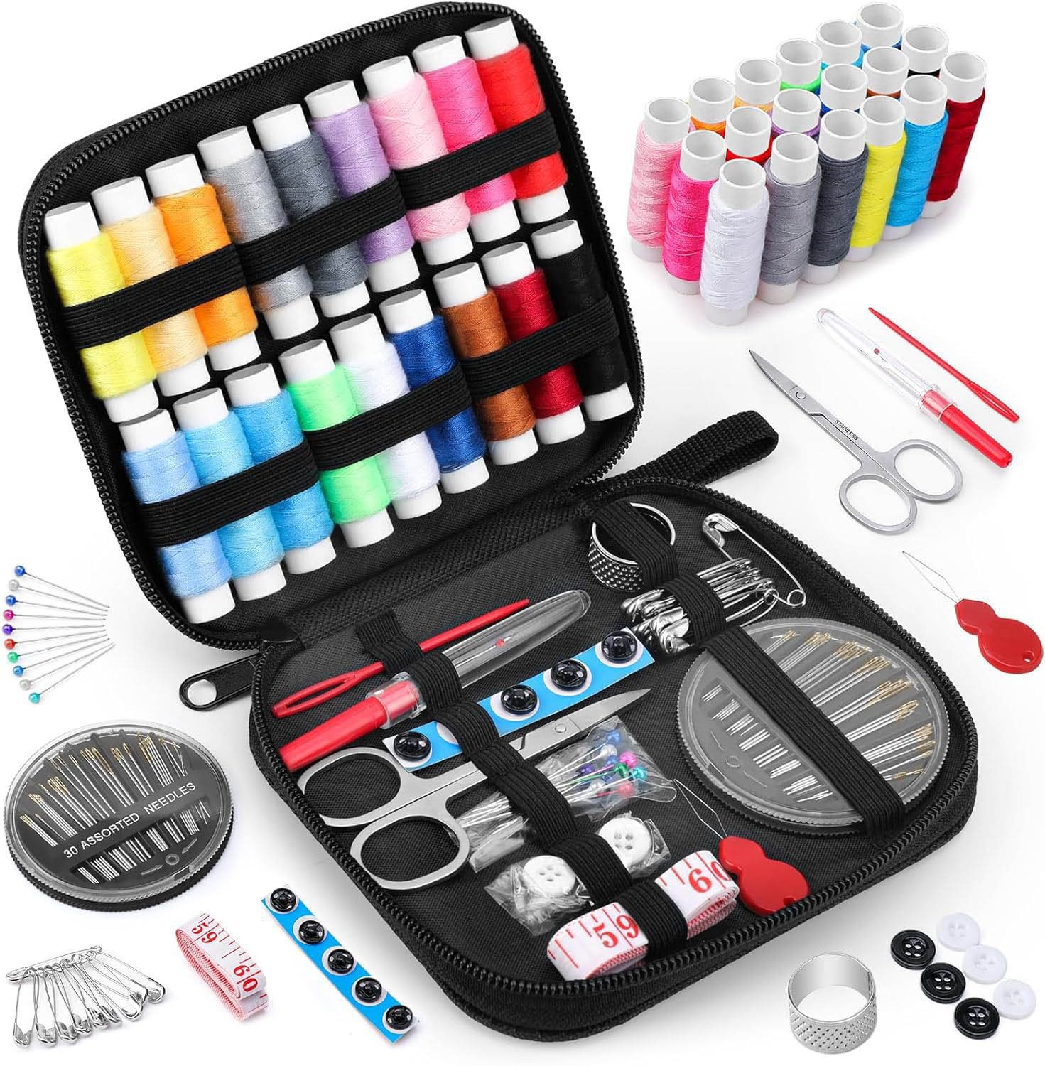 1Set Sewing Kit for Adults and - Travel Accessories To Sew recension och pris