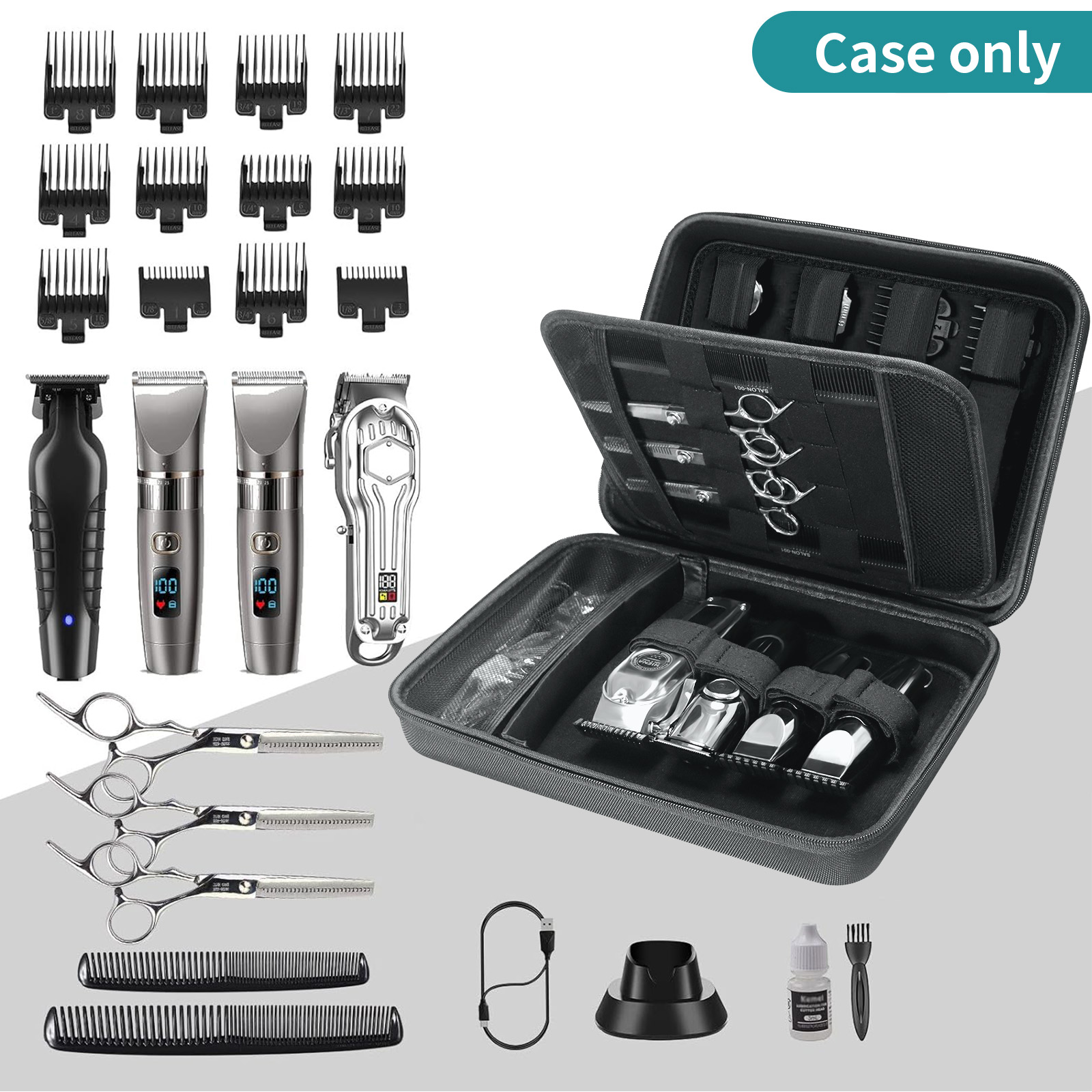 Barber Clipper Case – Hard EVA - Travel Router Accessories recension och pris