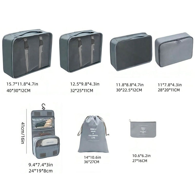 Dormitory Student Multi-Compar - Travel Accessories Kit Bag recension och pris