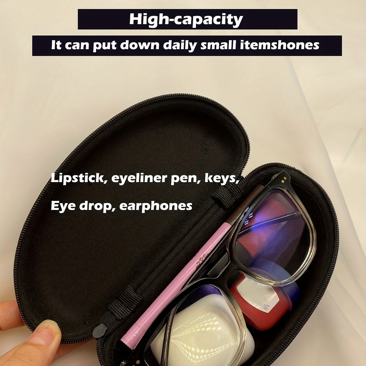 Protective Hard Shell Glasses  - Travel Reading Accessories recension och pris