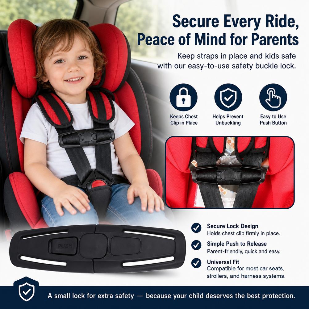 Car Child Safety Seat Strap Cl - Travel Accessories Baby recension och pris