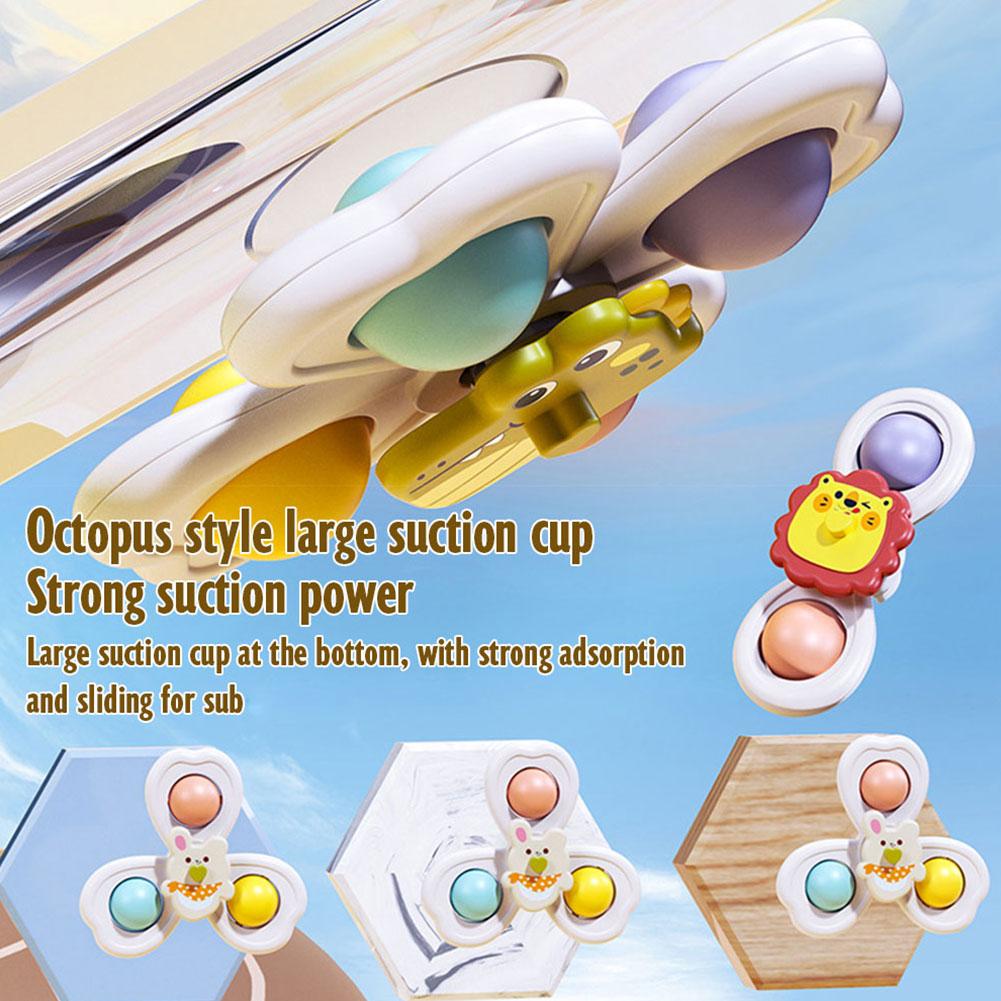 3PCS Suction Cup Rotating Toy  - Travel Accessories Baby recension och pris