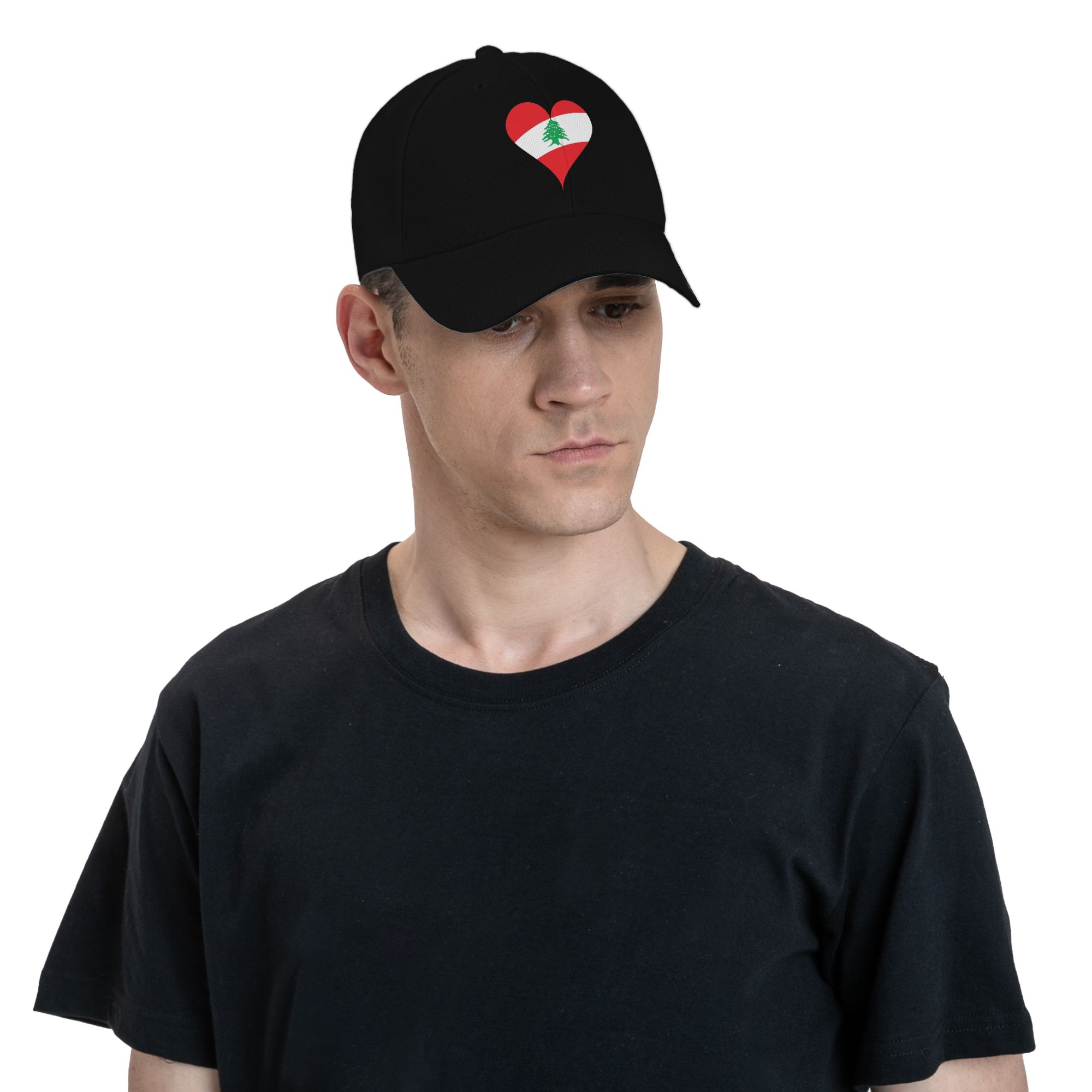 Men Women Lebanon Flag Heart A - Travel Accessories Lebanon recension och pris