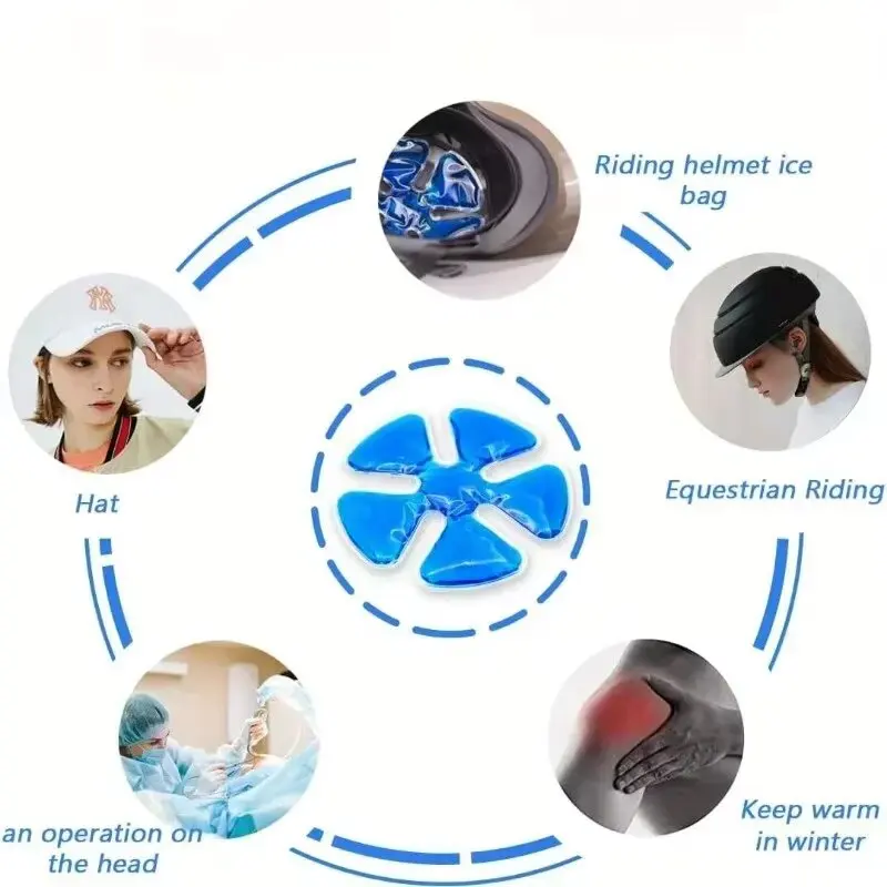 Blue Adjustable PVC Gel Ice Pa - Travel Accessories Gadget recension och pris
