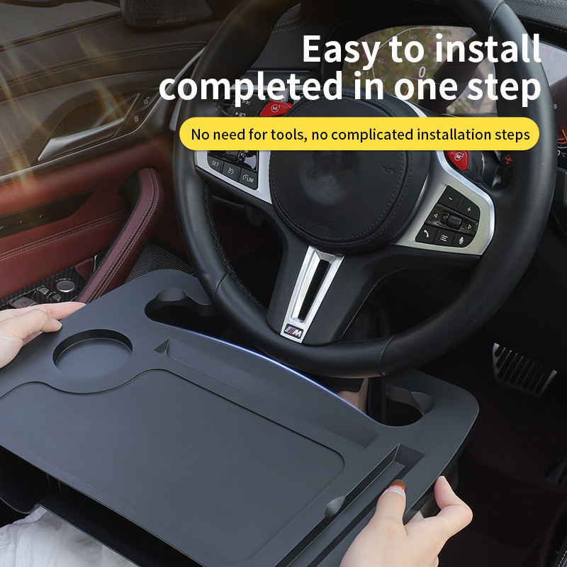 2-IN-1 Car Steering Wheel Tabl - Travel Accessories In Car recension och pris