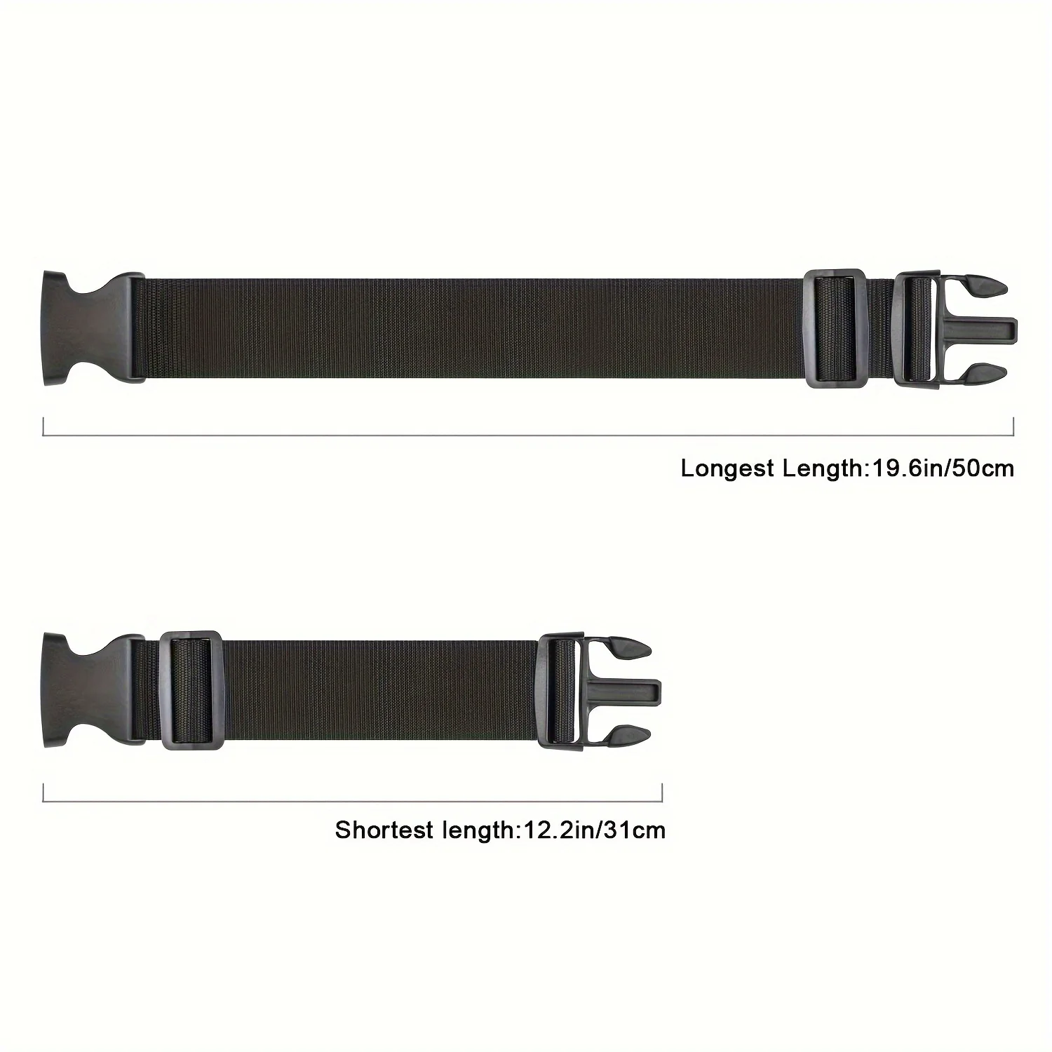 1pc Simple Adjustable Luggage  - Travel Accessories Luggage Straps recension och pris