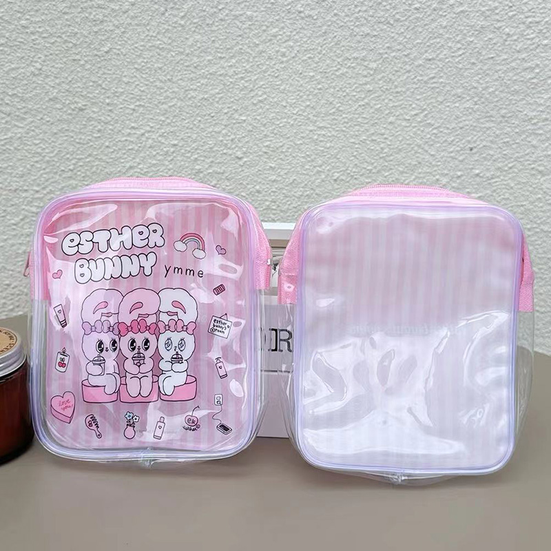 Cute Esther Bunny Transparent  - Travel Accessories Pink recension och pris