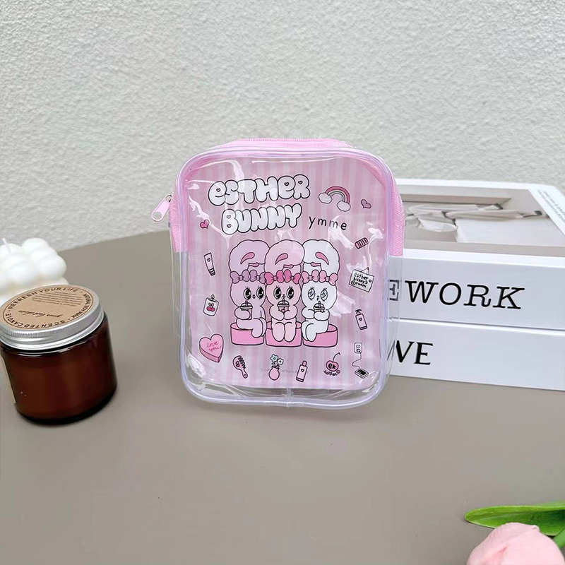 Cute Esther Bunny Transparent  - Travel Accessories Pink recension och pris