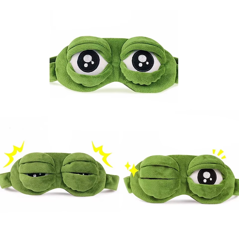 Frog shaped eye mask Party gam - Travel Accessories Gadget recension och pris