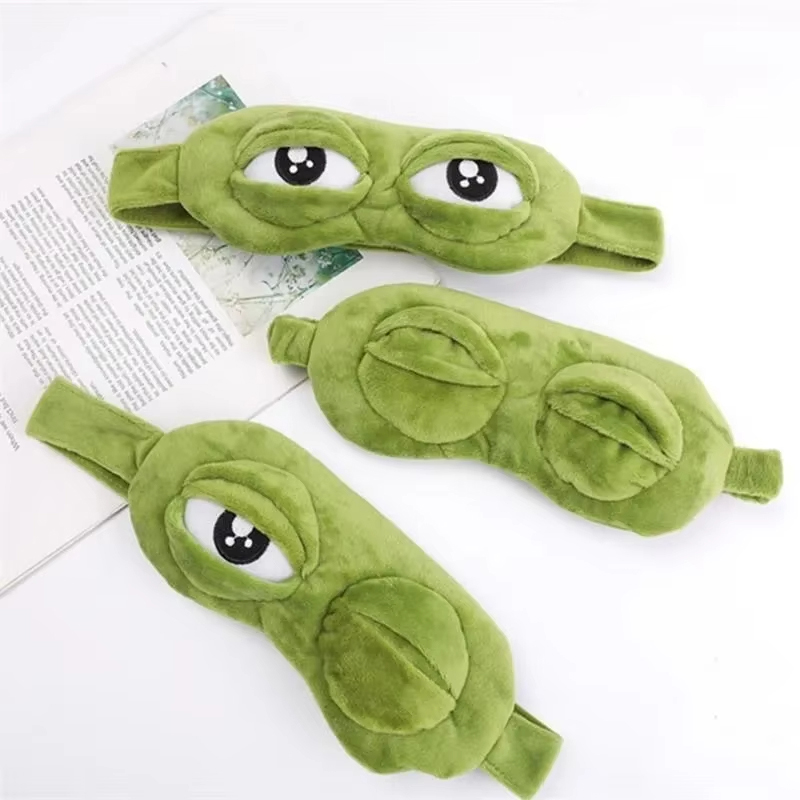 Frog shaped eye mask Party gam - Travel Accessories Gadget recension och pris