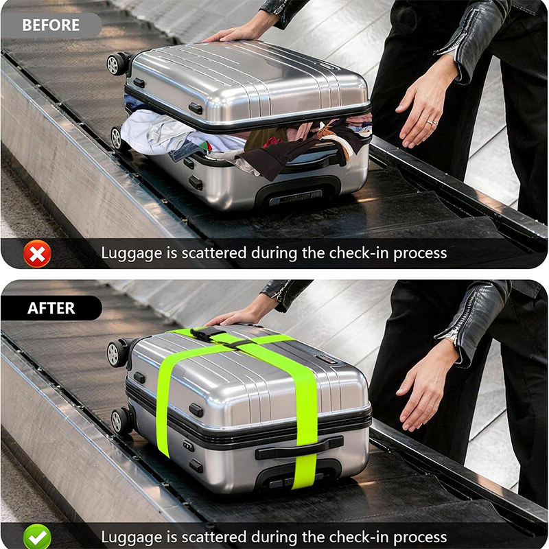 NEW Straight Shaped Luggage St - Travel Accessories Luggage Straps recension och pris