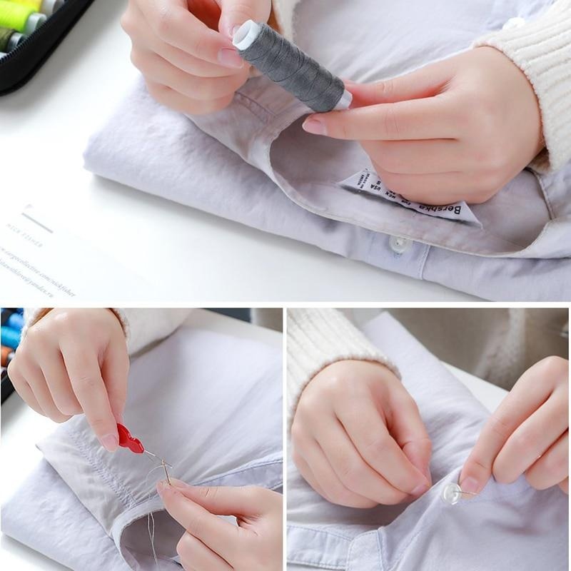 Portable 10Pcs/set Sewing Kit  - Travel Accessories Kit Bag recension och pris