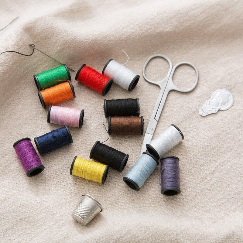 Portable 10Pcs/set Sewing Kit  - Travel Accessories Kit Bag recension och pris
