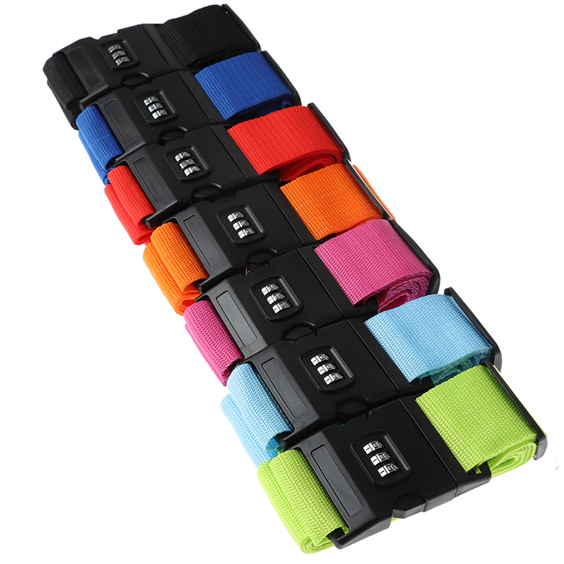2M Rainbow Password Lock Packi - Travel Accessories Luggage Straps recension och pris