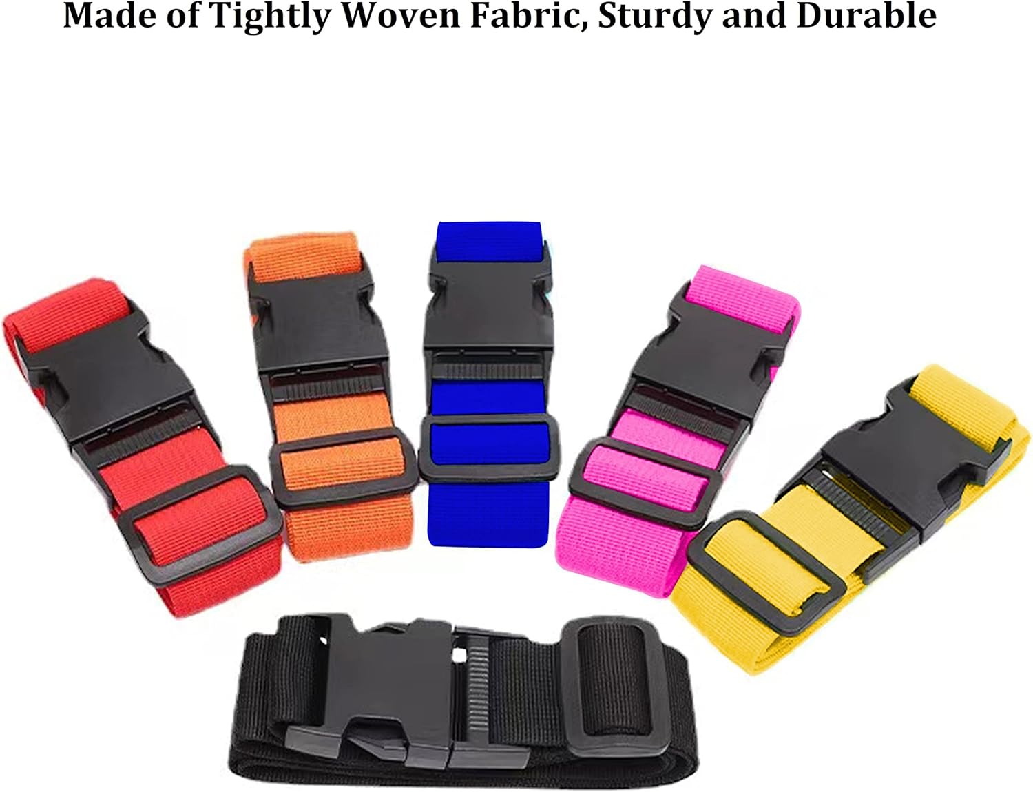 2 Pack Adjustable Luggage Stra - Travel Accessories Luggage Straps recension och pris