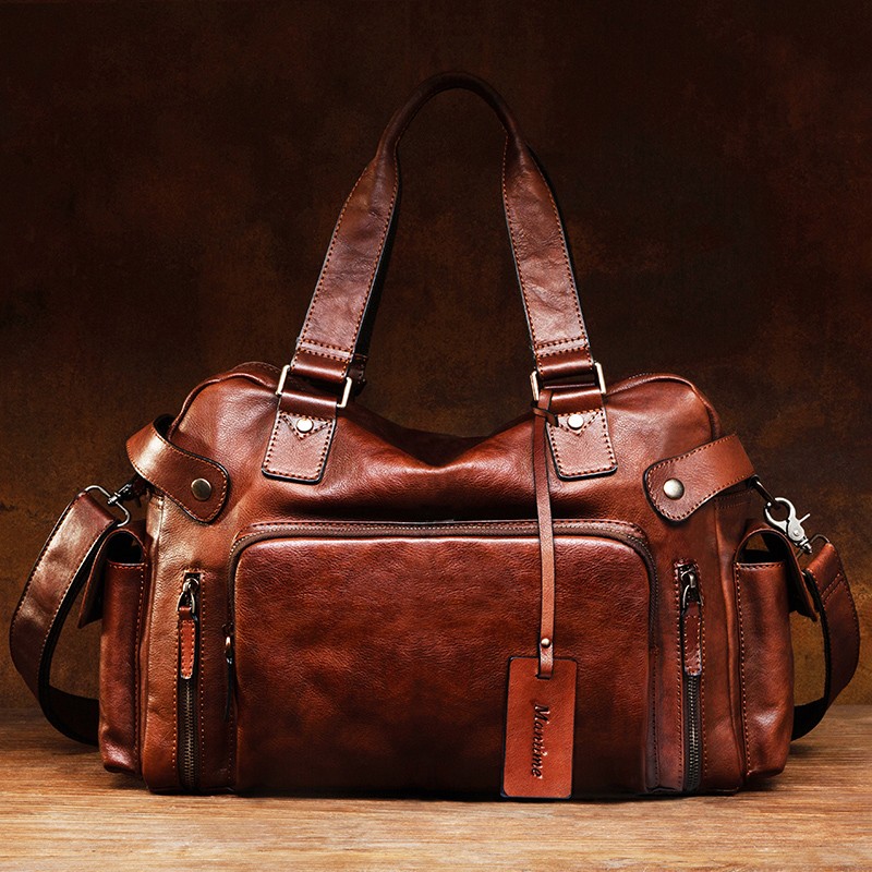 Vintage vegetable tanned leath - Travel Accessories Gadget recension och pris