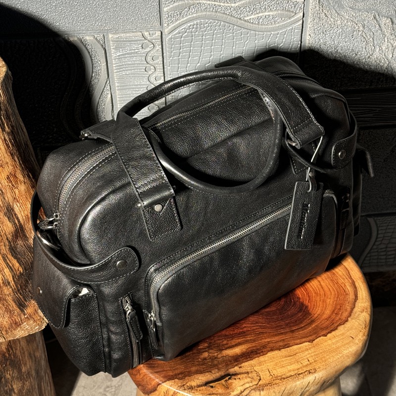 Vintage vegetable tanned leath - Travel Accessories Gadget recension och pris