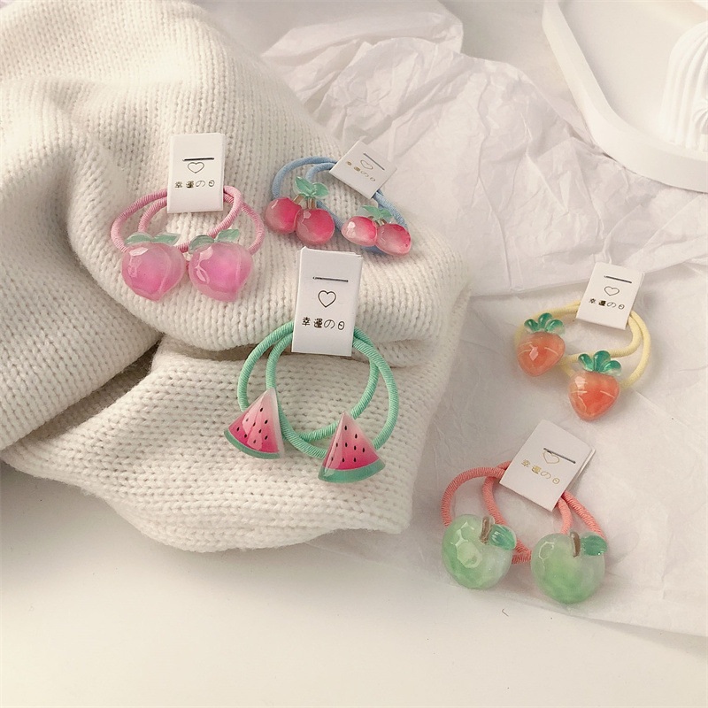 Kids Carrot Hair Ties 5 Pair N - Travel Accessories Baby recension och pris