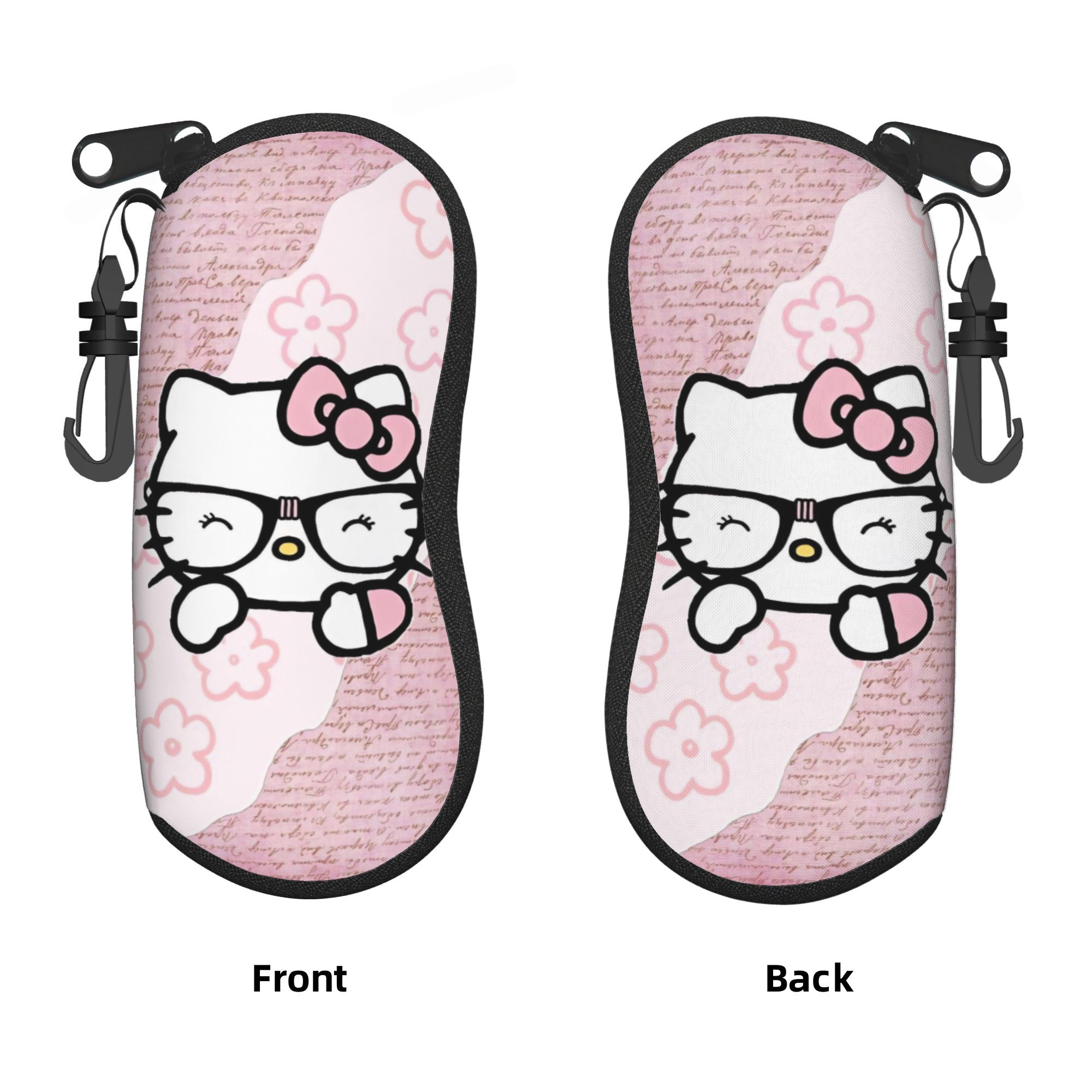 Pastel Pink Glasses Case Unise - Travel Reading Accessories recension och pris