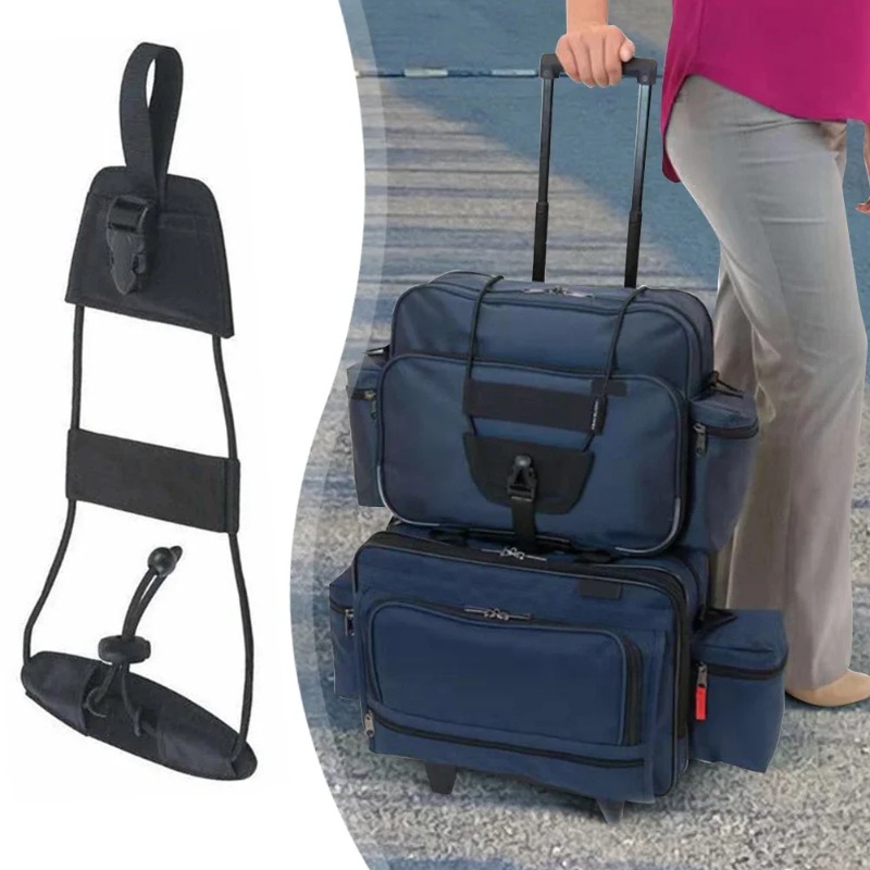 Travel Tied Black Durable Nylo - Travel Accessories Luggage Straps recension och pris