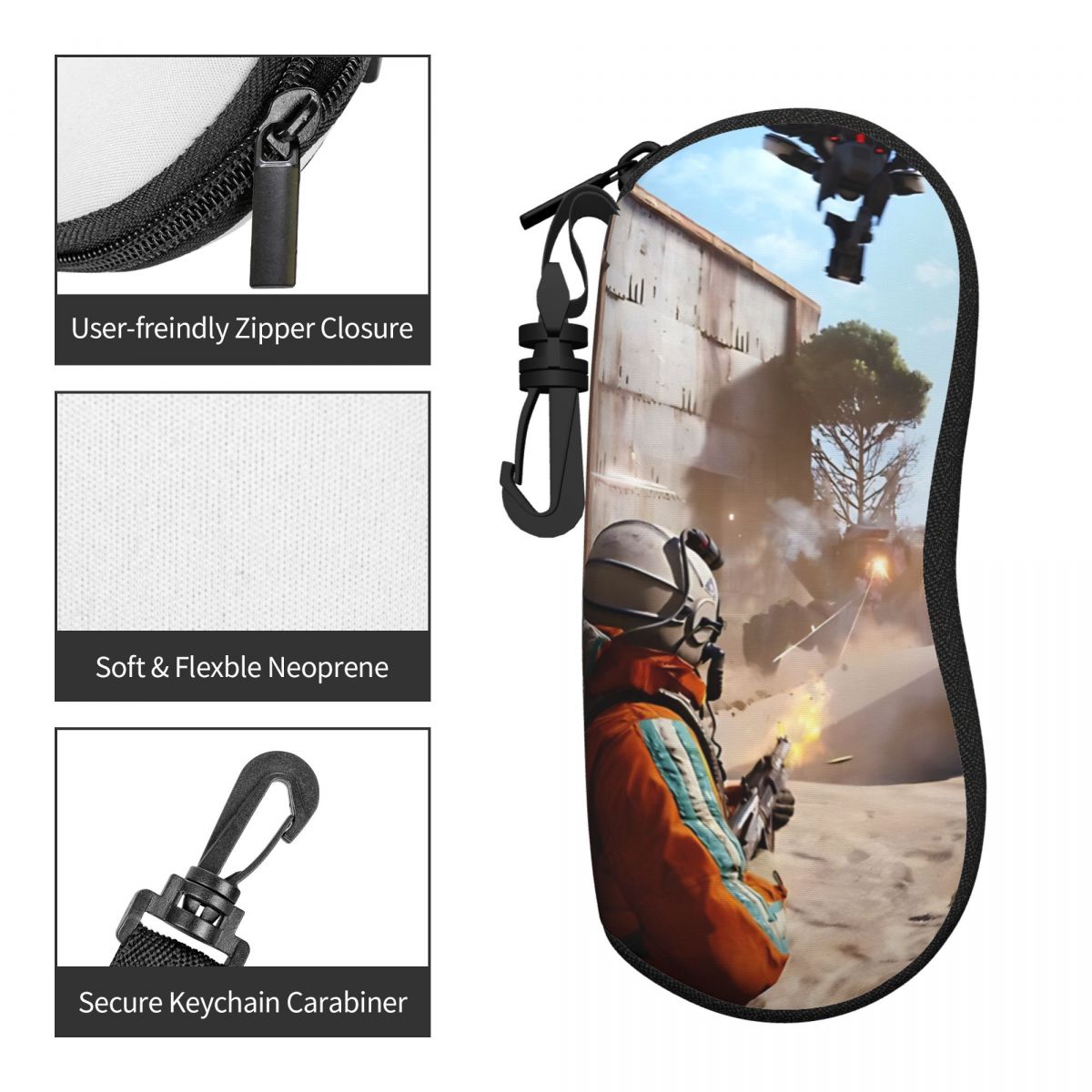 ARC Raiders Glasses Case Trave - Travel Reading Accessories recension och pris