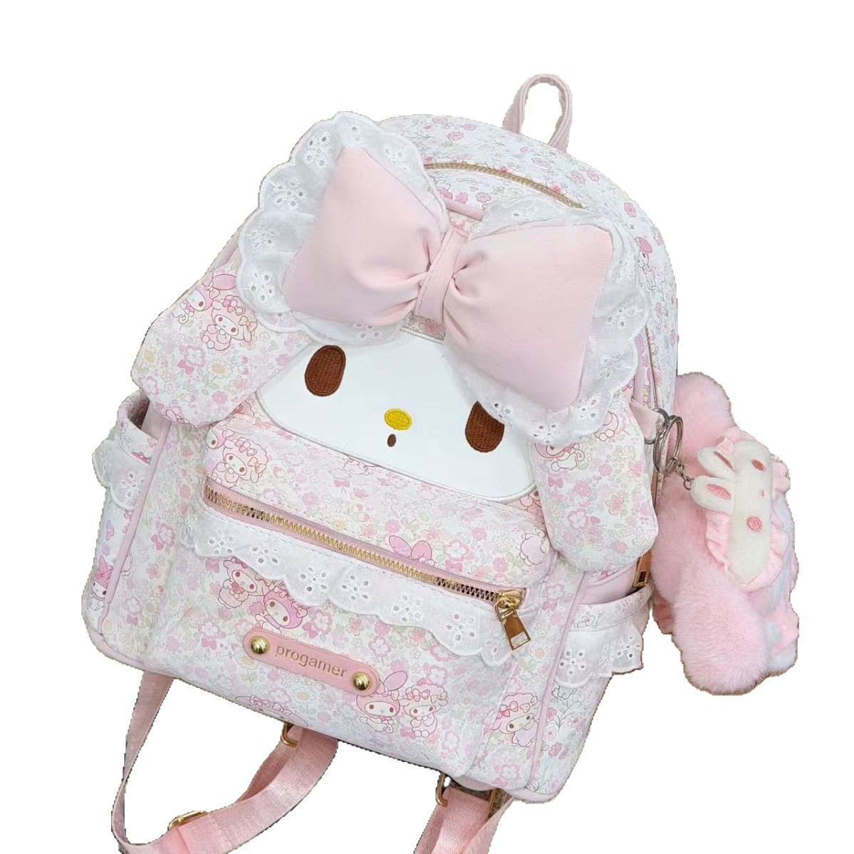Kawaii Melody Print Backpack P - Travel Accessories Pink recension och pris
