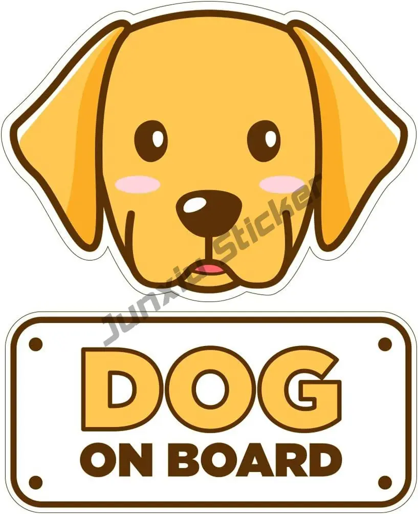 Dog on Board Car Sticker Bumpe - Travel Accessories Online recension och pris