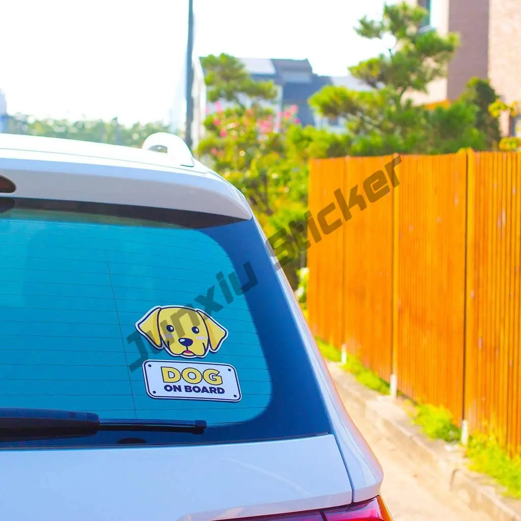 Dog on Board Car Sticker Bumpe - Travel Accessories Online recension och pris