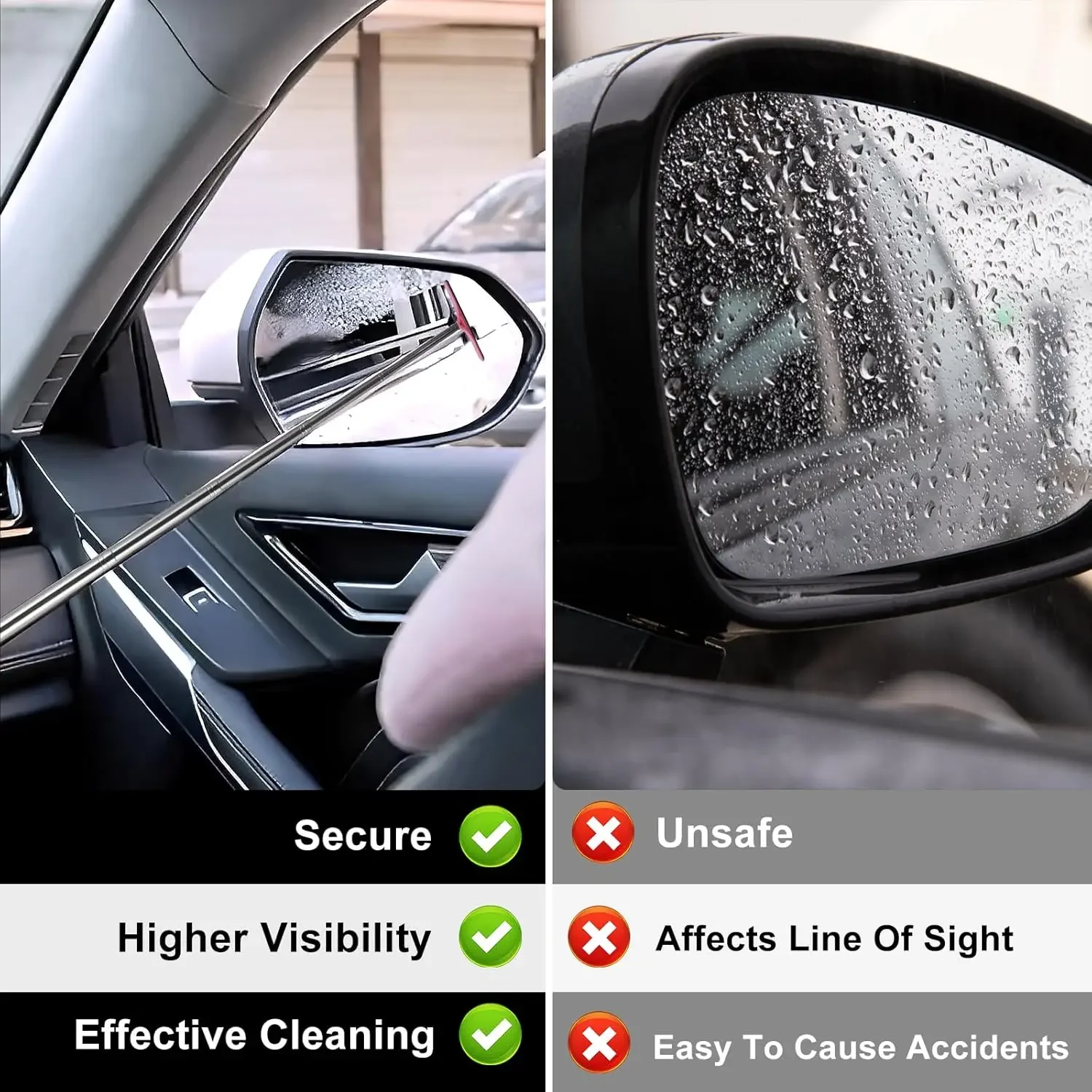 Rearview Mirror Windscreen Wip - Travel Accessories In Car recension och pris