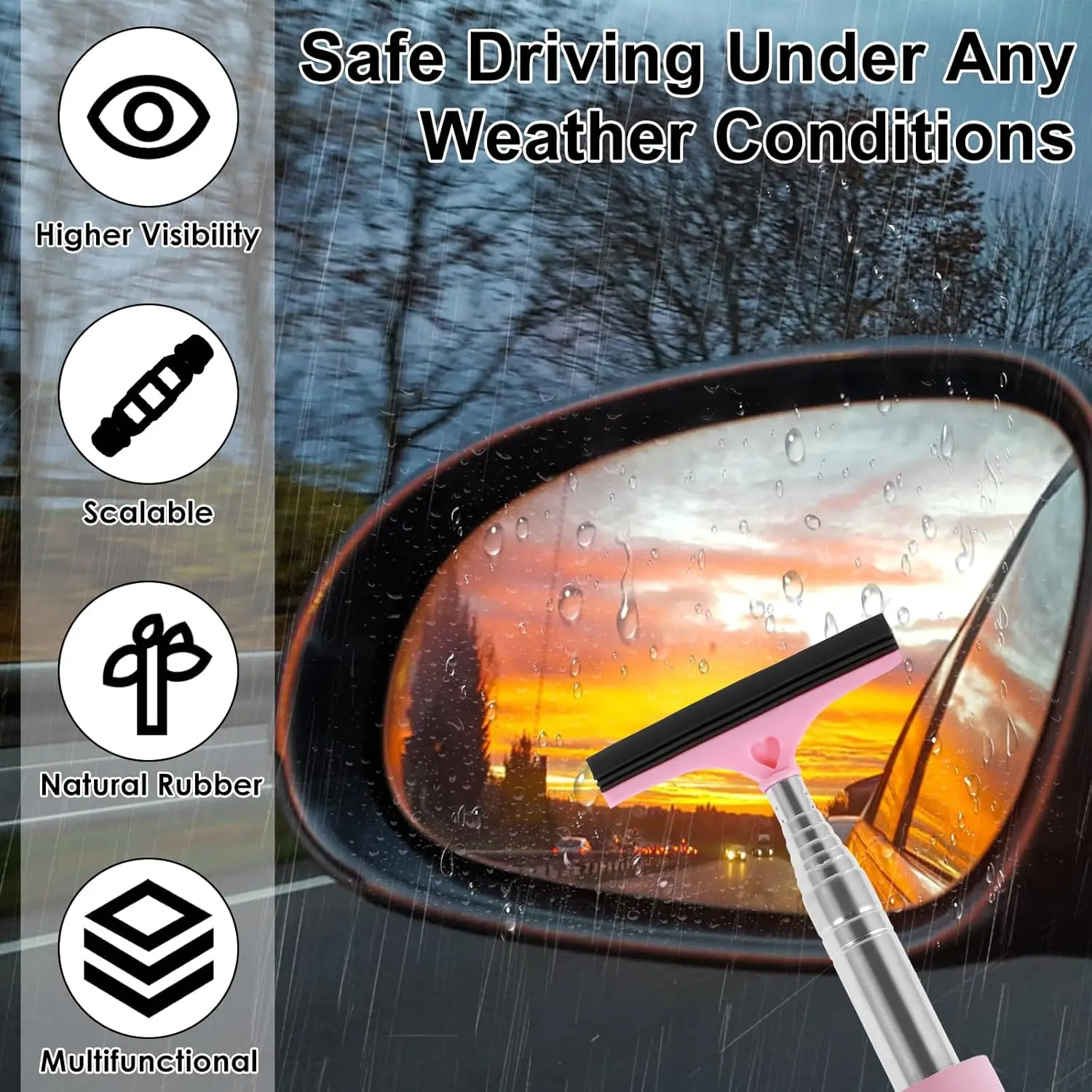 Rearview Mirror Windscreen Wip - Travel Accessories In Car recension och pris