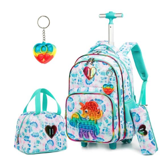 School Rolling Backpack Set fo - Travel Router Accessories recension och pris