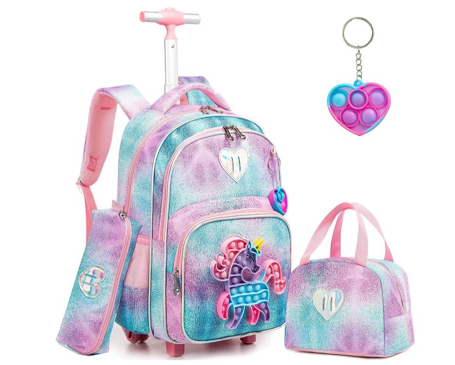 School Rolling Backpack Set fo - Travel Router Accessories recension och pris