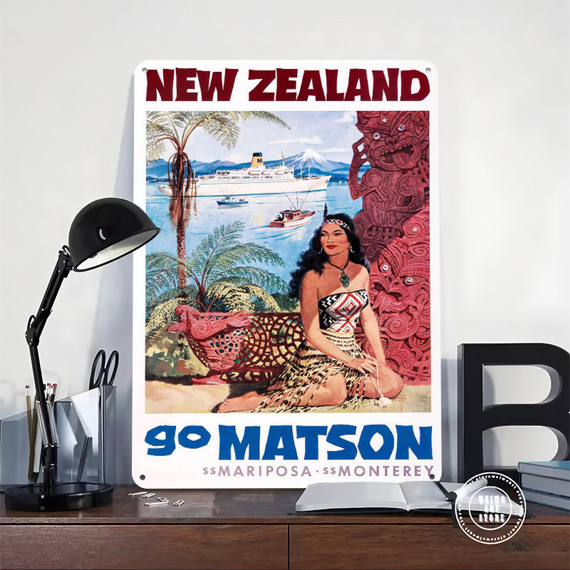 New Zealand Travel 3D Texture  - Travel Accessories New Zealand recension och pris