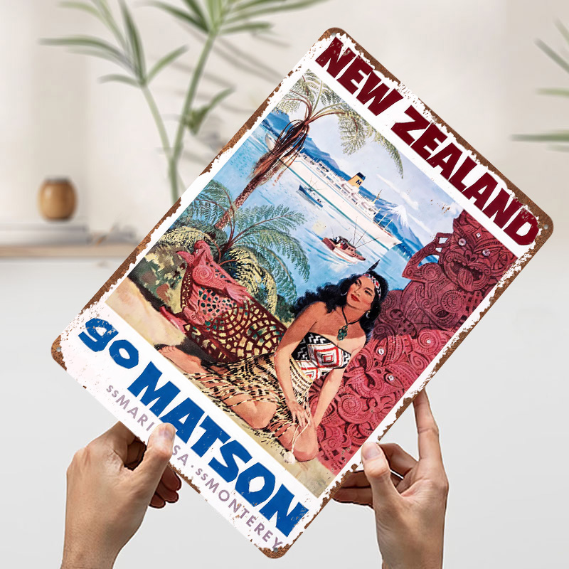 New Zealand Travel 3D Texture  - Travel Accessories New Zealand recension och pris