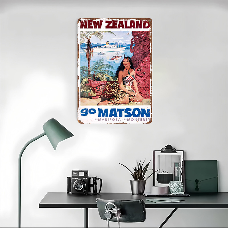 New Zealand Travel 3D Texture  - Travel Accessories New Zealand recension och pris