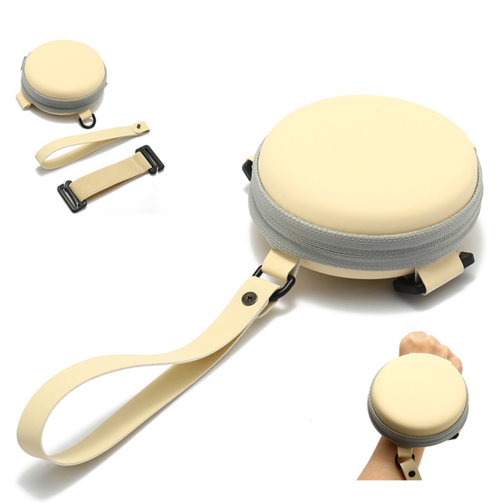 Folding Glasses Case Round Sto - Travel Reading Accessories recension och pris