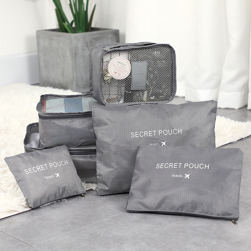 6 Set Travel Storage Bags Smal - Travel Accessories Kit Bag recension och pris