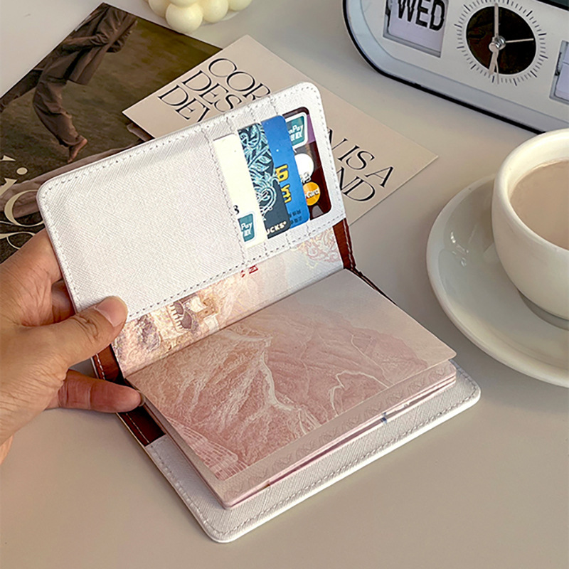 Cute Panda Passport Cover Girl - Travel Accessories Pink recension och pris
