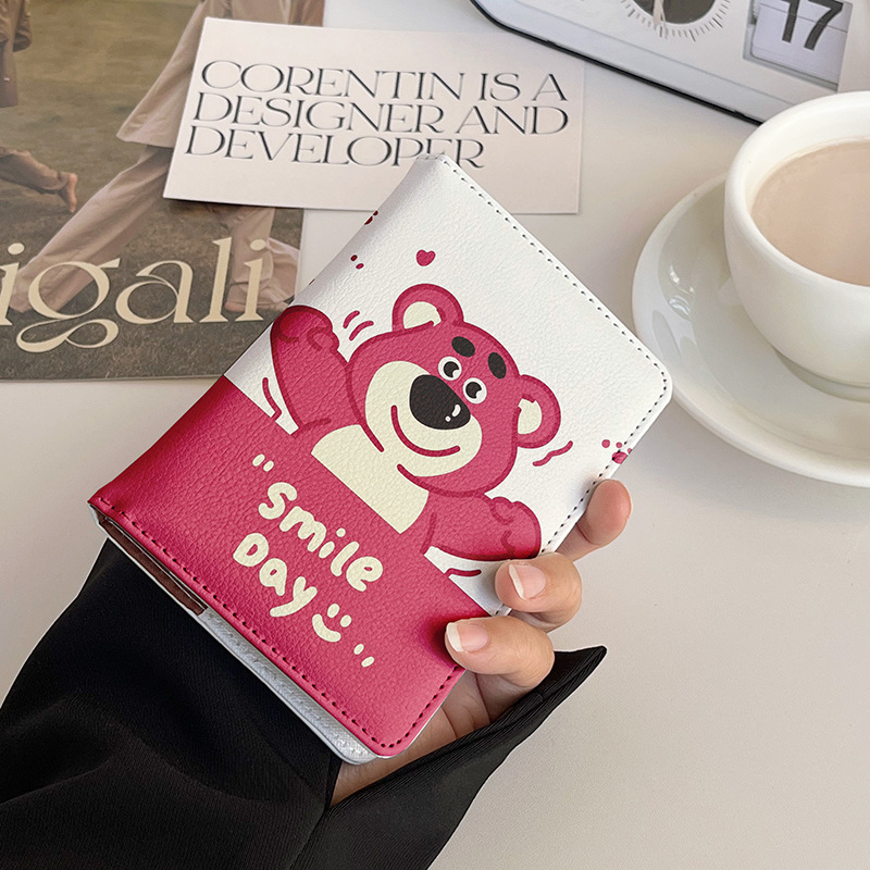 Cute Panda Passport Cover Girl - Travel Accessories Pink recension och pris